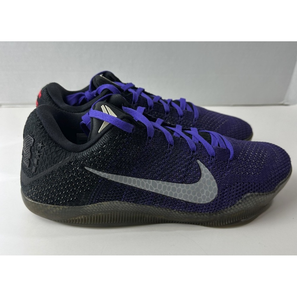 Nike Kobe 11 Elite Low Eulogy Hyper Grape Basketball Shoes Men's Size 10.5 - Picture 4 of 13